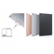 Samsung Galaxy Tab A10.1 2019 T515 SIM Card + Micro SD Card Tray [Silver]